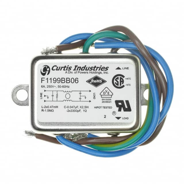 F1199BB06 Curtis Industries  Netzfiltermodule